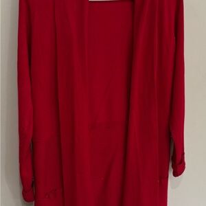 Elegant Red Women's Robe